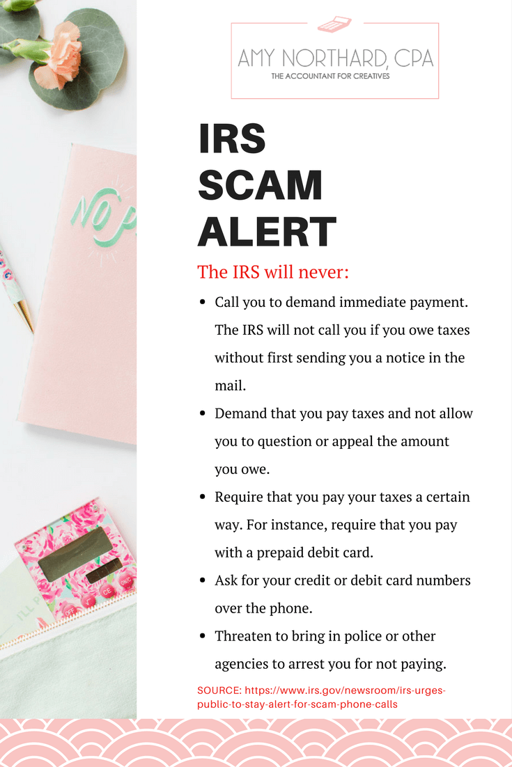 IRS Scam Alert